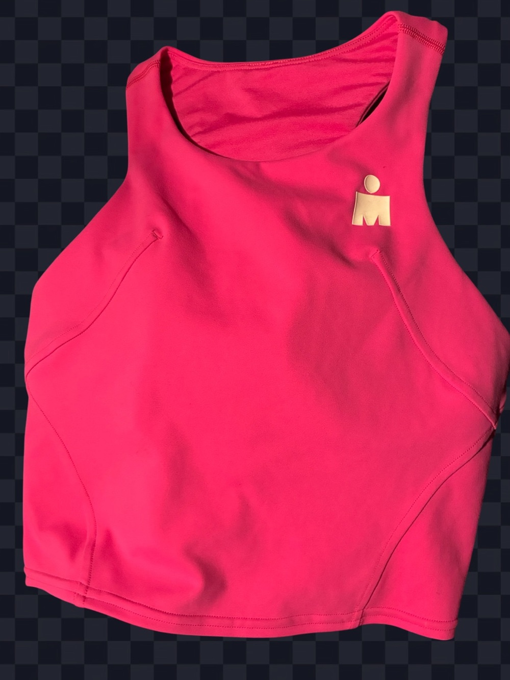 Lululemon x Ironman Invigorate Training Tank Top - Sonic Pink - Size 4